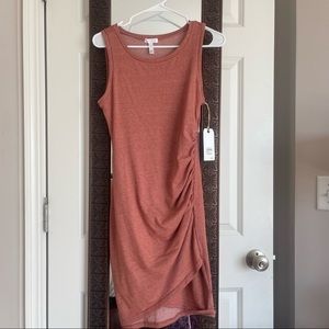 Leith ruched bodycon dress